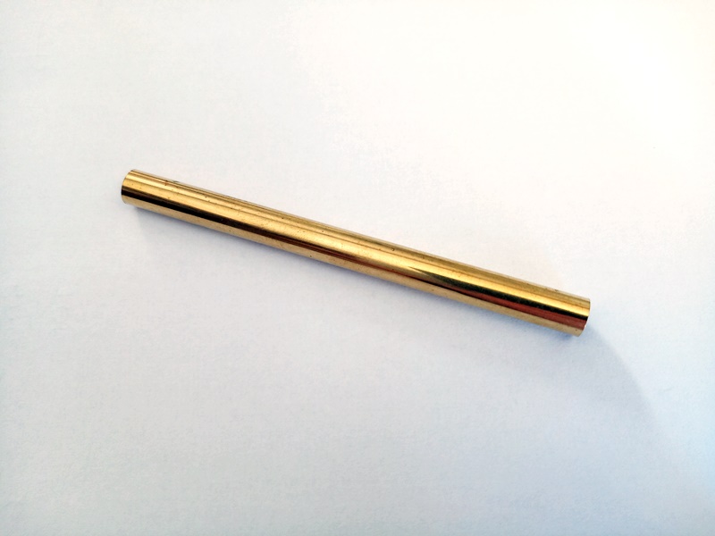 Brass pen tube 8 x 100mm prokraft